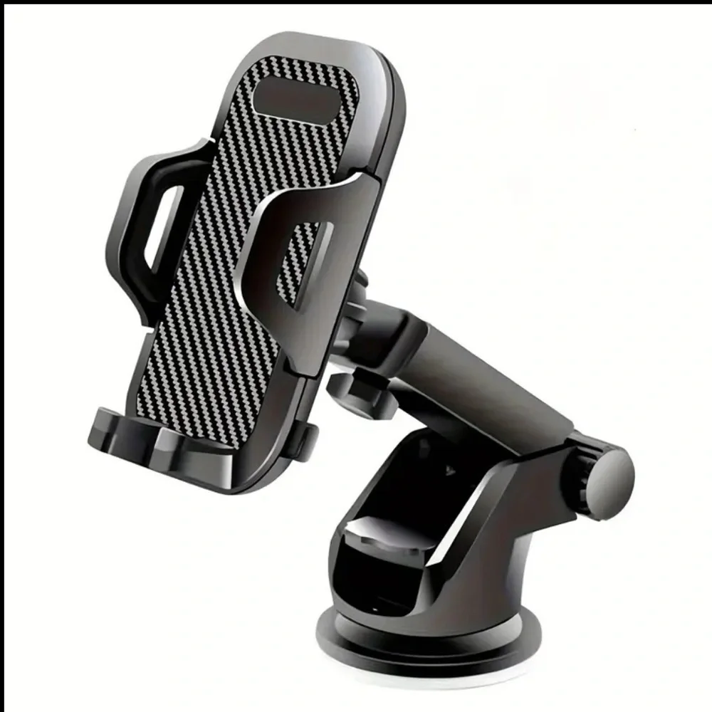 Universal Car Phone Mount Holder – Adjustable Dashboard or Air Vent Stand